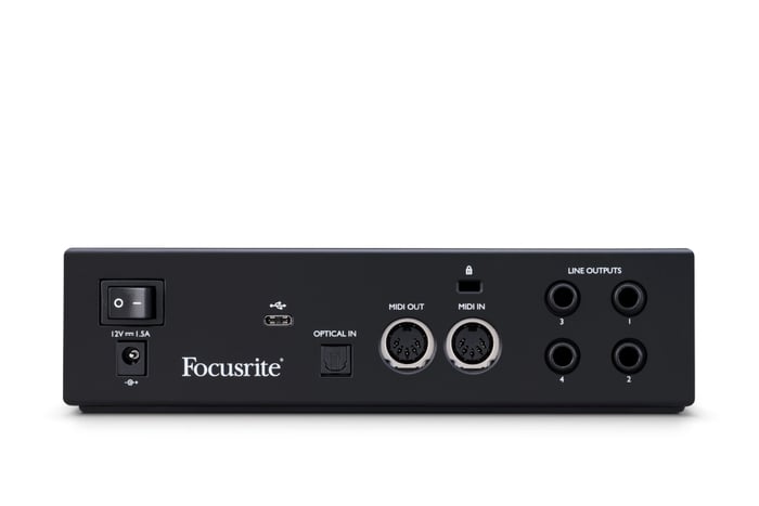 Focusrite Clarett+ 2Pre Pure-sounding 10-in / 4-out Audio Interface For The Recording Artist