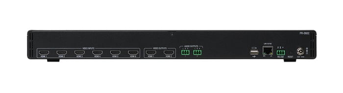 AMX PR-0602 Precis 6x2 4K60 HDMI Matrix Switcher