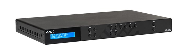 AMX PR-0602 Precis 6x2 4K60 HDMI Matrix Switcher