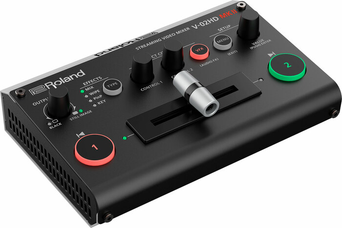 Roland Professional A/V V-02HD-MKII Multi-Format Live Streaming Video Mixer