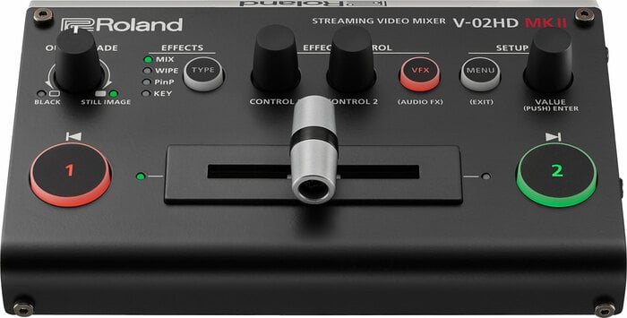 Roland Professional A/V V-02HD-MKII Multi-Format Live Streaming Video Mixer