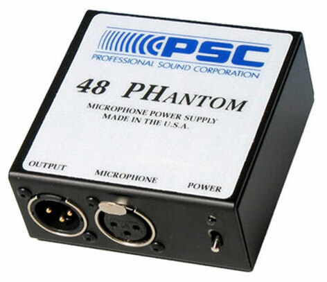 Professional Sound Corporation FPSC0001 PSC 48 Phantom Mic Power Supply