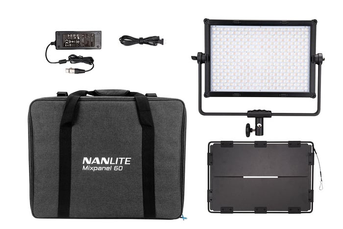 Nanlite MixPanel 60 Bicolor + RGB Hard And Soft Light LED Panel