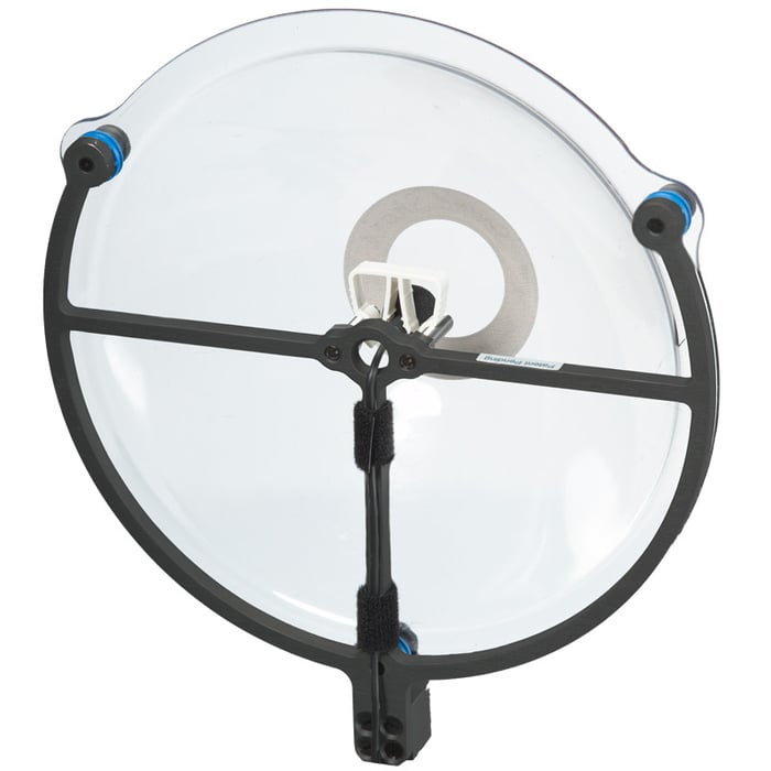 Klover Sound Shark Long-Range Parabolic Dish For Lav Microphones, Black