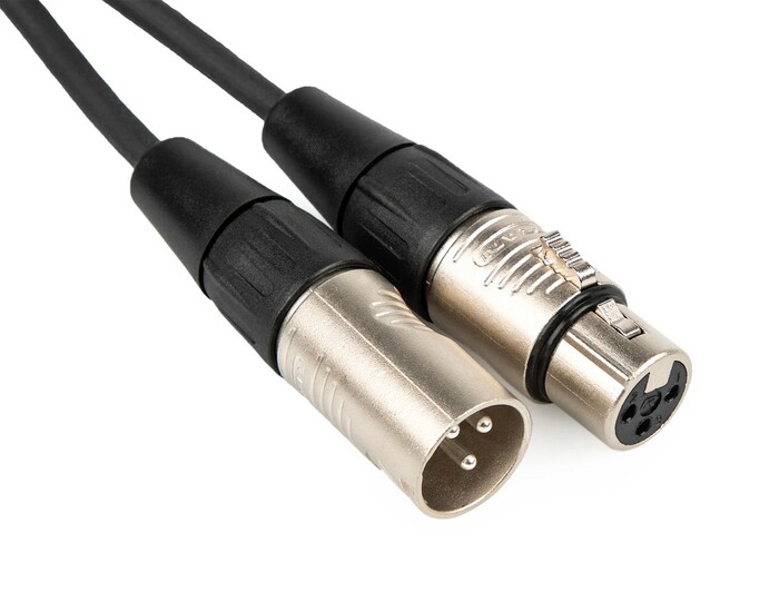 Cable Up DMX-XX310-TEN-K DMX 3-Pin Lighting Cable Bundle (10) Pack Of DMX-XX3-10 DMX Cables