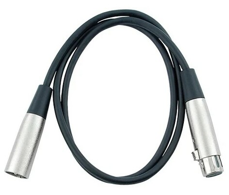 Cable Up DMX-XX5-5 5 Ft 5-Pin DMX Male To 5-Pin DMX Female Cable