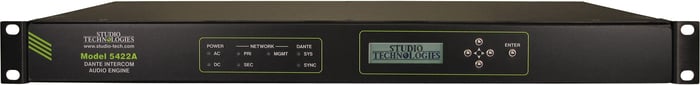 Studio Technologies MODEL-5422A-02 Dante Intercom Audio Engine (2 Groups)