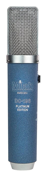 Milab DC-196-PE Multi-pattern Large Diaphragm Condenser Mic, Platinum Ed.