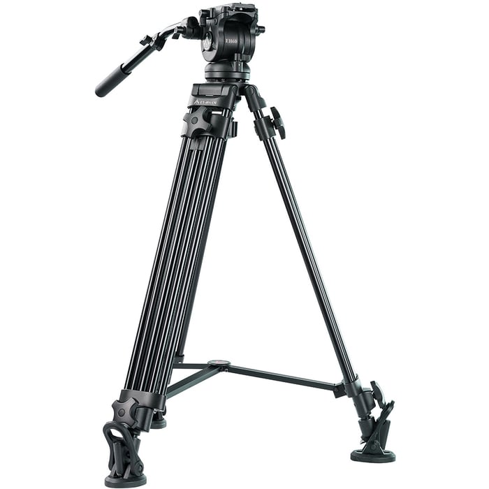 ikan EK60AAM E-Image Camera Support TripodStage Aluminum Video Tripod Kit