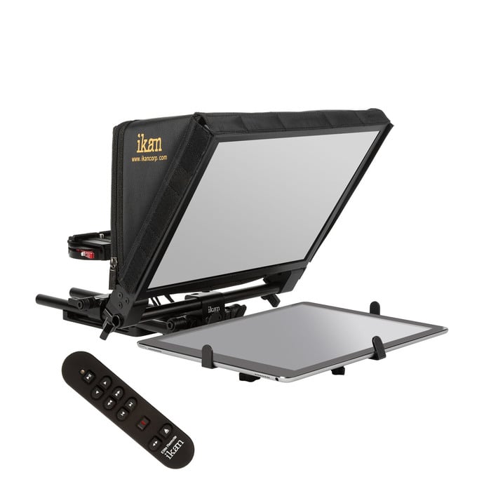 ikan PT-ELITE-V2-RC Elite Universal Tablet & IPad Teleprompter W/ Elite Remote