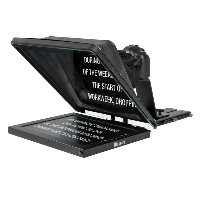 ikan PT4700-SDI High Bright Beam Splitter Teleprompter W/3G SDI, HDMI, & VGA