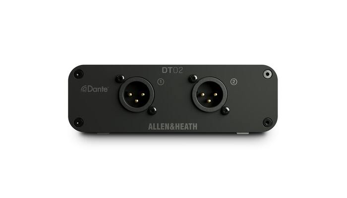 Allen & Heath DT02 X 2 Out Dante Expander, With Power Supply