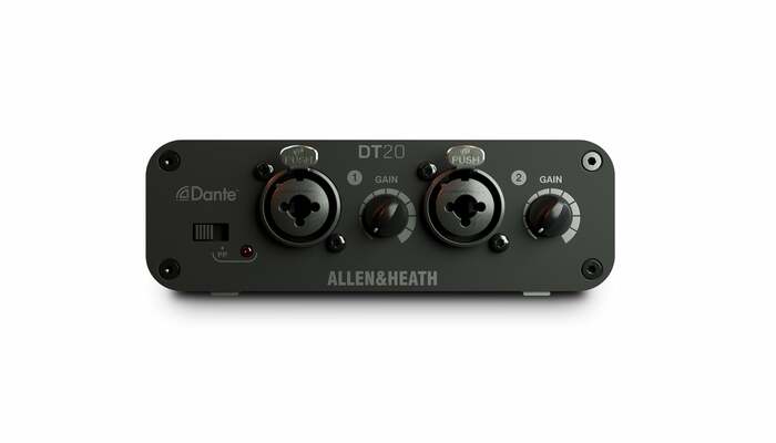 Allen & Heath DT20 X 2 In Dante Expander, With Power Supply