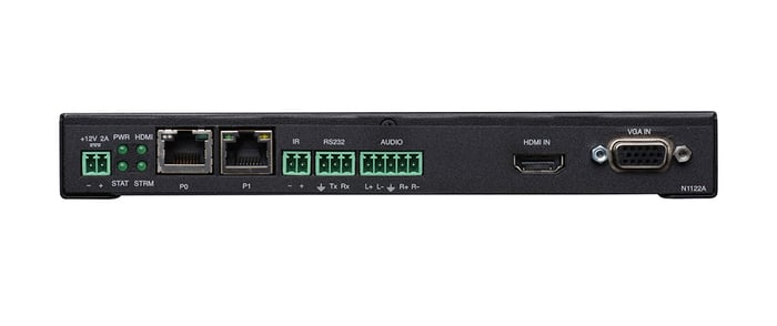 AMX NMX-ENC-N1122A-SA Minimal Proprietary Compression Video Over IP Poe And Aes67 Support