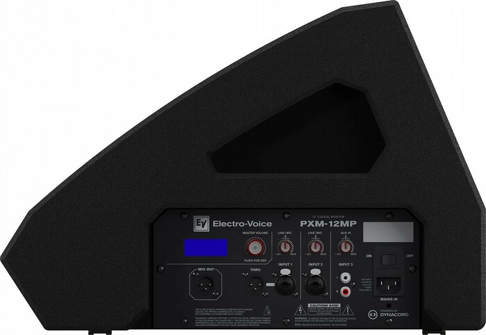Electro-Voice PXM-12MP 12” Powered Coaxial Monitor, US, Black