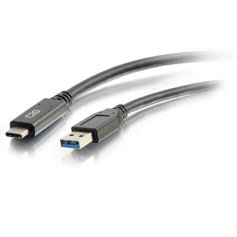 Cables To Go 28833 10ft USB 3.0 USB-C TO USB-A M/M BLK