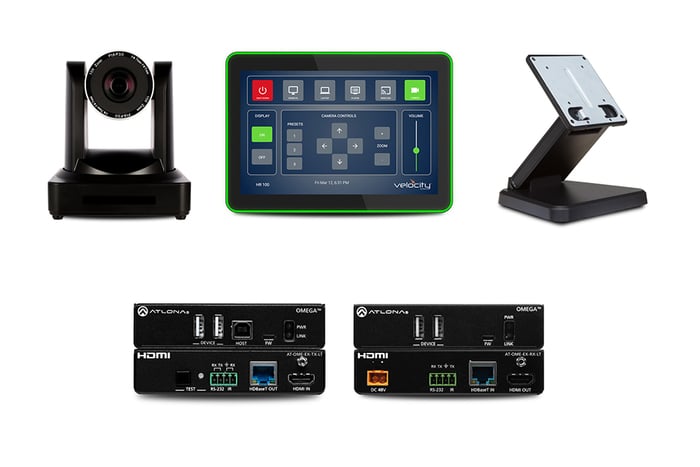 Atlona Technologies AT-ARK-HR-104-KIT Atlona Room Kit: Pre-Configured Huddle Room System