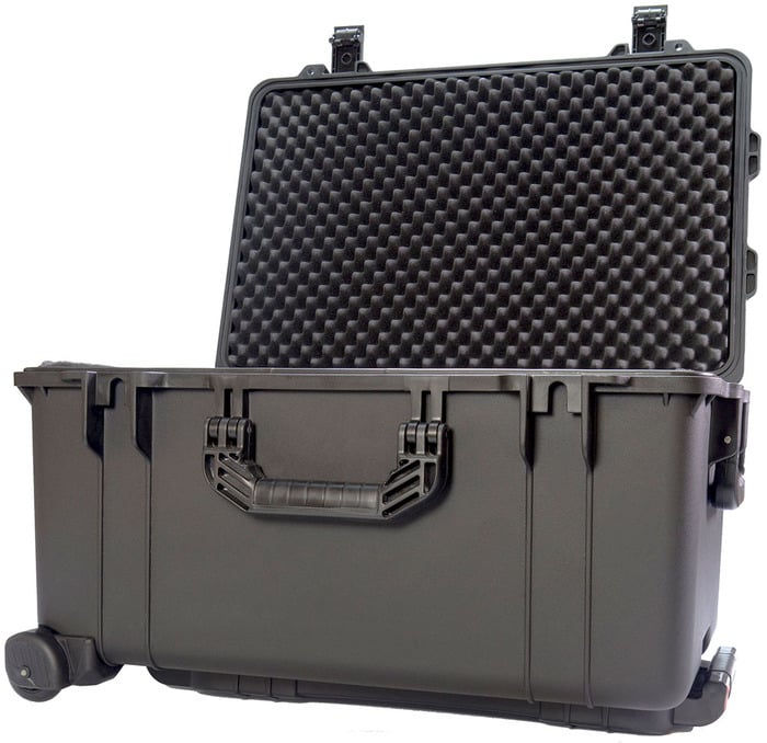 Datavideo HC-800FS Wheeled Trolley-Style Water-Resistant XXL Case For 3 PTZ Cameras