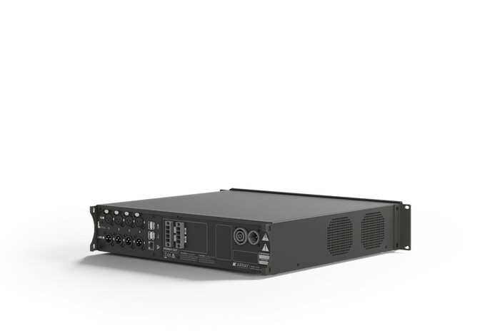 K-Array Kommander-KA104 2U-Rack Class D Amplifier With DSP And Remote Control, 4x2500W At 4 Ohms