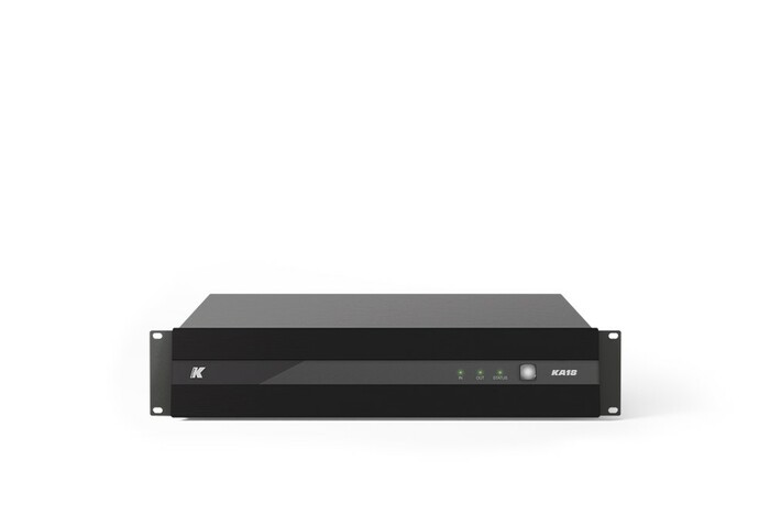 K-Array Kommander-KA18 2U-Rack Class D Amplifier With DSP And Remote Control, 8x150W at 4 Ohms
