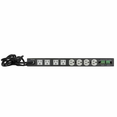 Lowell ACSPR-SEQ4-1509K Power Panel-15A, 6-Switch 3-Unswitch Outlets, 4-Step Seq, Su
