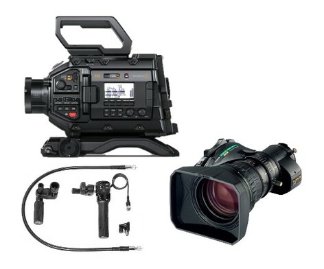 Blackmagic Design CINEURSA6KG2XBERMKIT URSA Broadcast G2 With Fujinon XA20sX8.5BERM-K3 And MS-01 Se