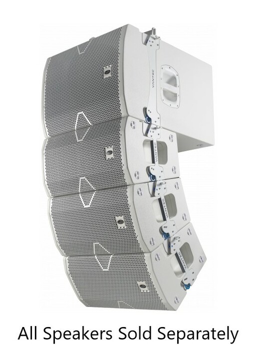 DAS VANTEC-20A-W 12" 2-Way Active Line Array Module, White