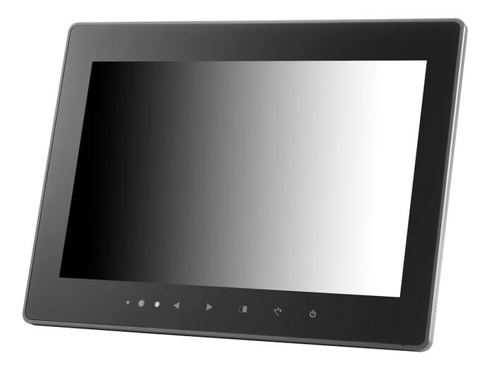Xenarc 1219GNH 12.1" IP67 Sunlight Readable Capacitive Touchscreen Monitor