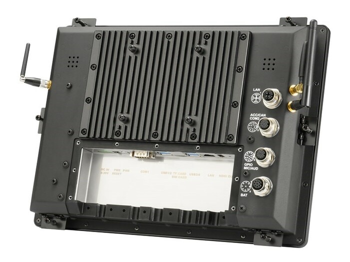 Xenarc CPC1211 12.1" IP65 All-Weather Sunlight Readable Panel Car PC