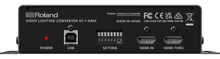 Roland Professional A/V VC-1-DMX Video Lighting Converter