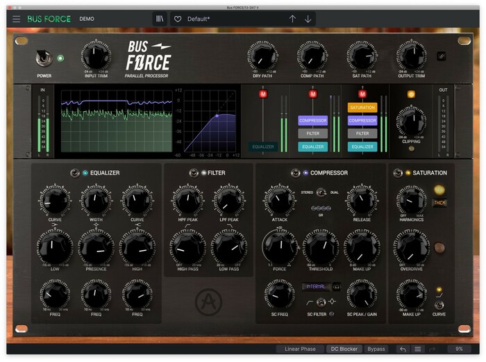 Arturia BUS-FORCE Stereo Multi-Effects Processor [Virtual]