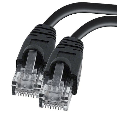 Link USA ER6R5P6SF03 3' Cat6 STP RJ45 Ethernet Cable With Plastic Boot