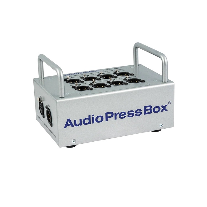 Audio Press Box APB-008-SB-EX Passive Portable Expander, 8 LINE/MIC Out, Link