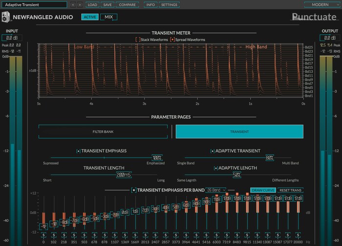 Newfangled Audio Punctuate Transient Shaper [Virtual]