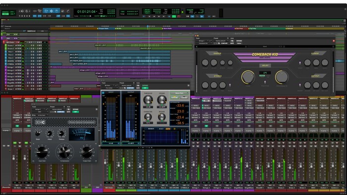 Avid Pro Tools | Artist Annual Subscription, New DAW Software With 32 Audio, Aux, And Instrument Tracks, 64 MIDI Tracks, And Over 100 Plugins, New [Virtual]