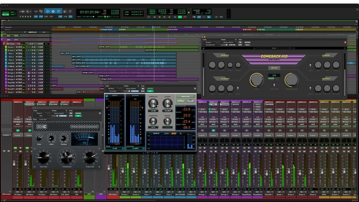 Avid Pro Tools Studio Annual Subscription, New DAW Software With 512 Audio And Instrument Tracks, Native, Carbon, S6L Support And Complete Plugin Bundle, New [Virtual]