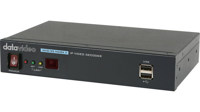 Datavideo NVD-35 Mark II Streaming IP Video Decoder With SDI Output