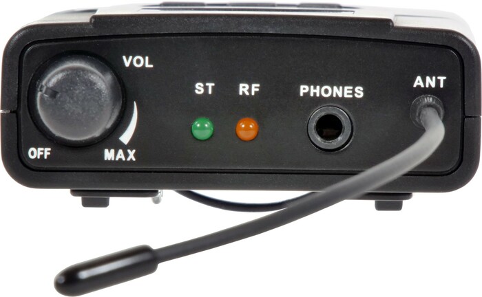 Galaxy Audio AS-1200-4 Wireless In-Ear Monitor System, 4 AS-1200R, 4 EB4 Ear Buds