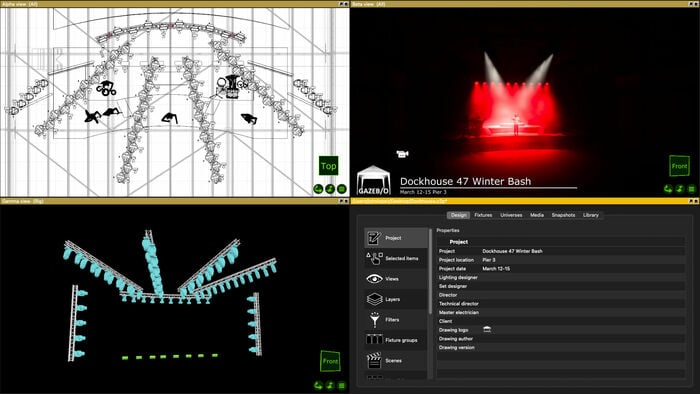Capture Visualization Caputre Duet Lighting Design Software With 2 DMX Universes [Download]