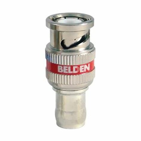 Belden 4505RBUHD1 RG59 1-Piece BNC Compression Connector For 4505R, 12G