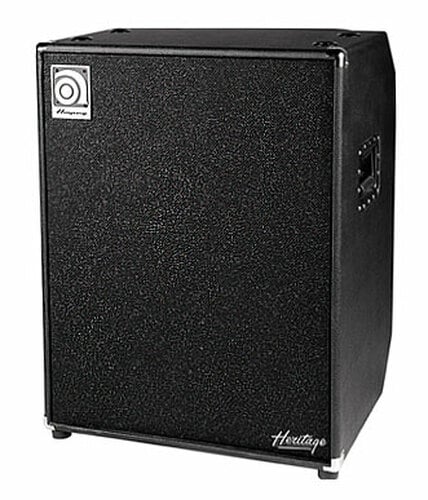 Grundorf A-AMPHSVT410HLFB Amp Case - Ampeg Heritage SVT-410HLF Recessed Hardware, Black