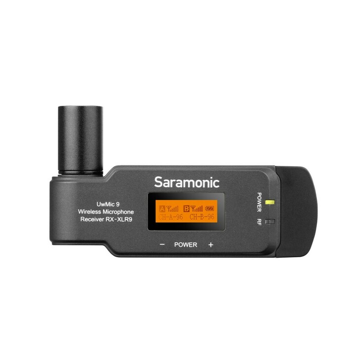 Saramonic UWMIC9RX-XLR9 Compact Wireless Plug-In XLR 2-Channel Receiver For UWMic9