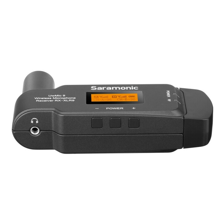 Saramonic UWMIC9RX-XLR9 Compact Wireless Plug-In XLR 2-Channel Receiver For UWMic9