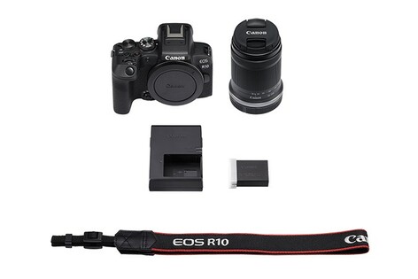 Canon EOS R10 18-150mm Kit Mirrorless Digital Camera With RF-S 18-150mm F3.5-6.3 IS STM Lens