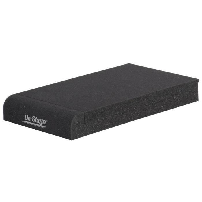 On-Stage ASP3001 Small Foam Speaker Platforms, 2 Bases And 2 Wedges, Black