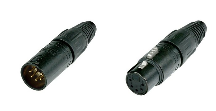 Link USA DNX5EBGDF20 20' 5 Pin DMX D, DMX Cable