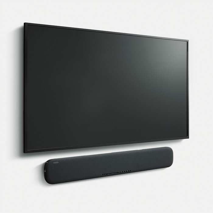 Yamaha YAS-109BL Soundbar With Subwoofers, Bluetooth And Alexa Built In