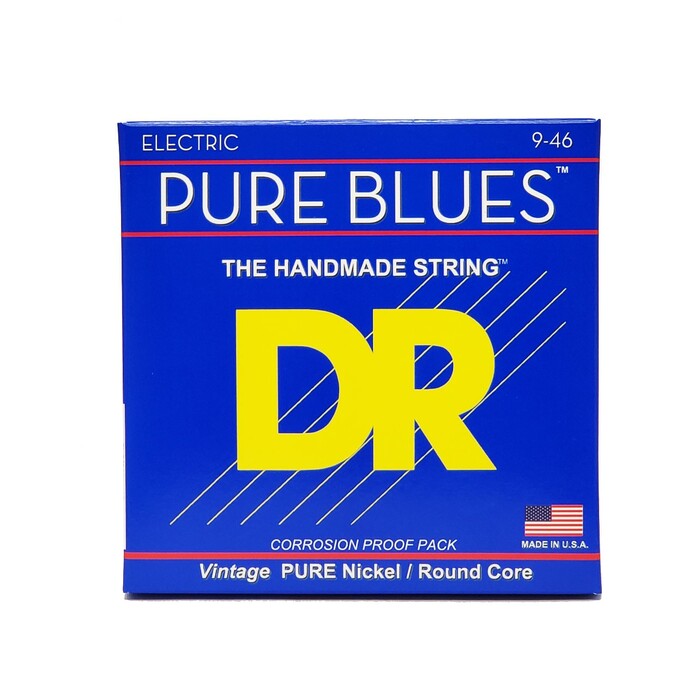 DR Strings PHR9 Light Pure Blues Electric Guitar Strings