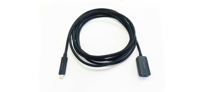 Kramer CA-USB31/CCE-15 15' USB 3.1 C(M) To C(F) GEN2,10G Data Active Cable