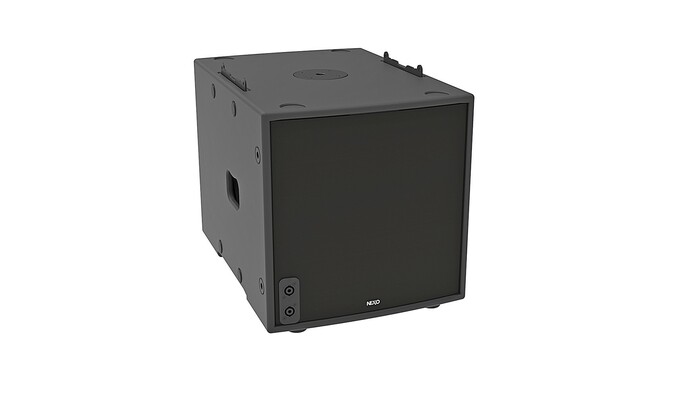 Nexo MSUB12-I 12" Subwoofer With Fabric Grille, Install Version